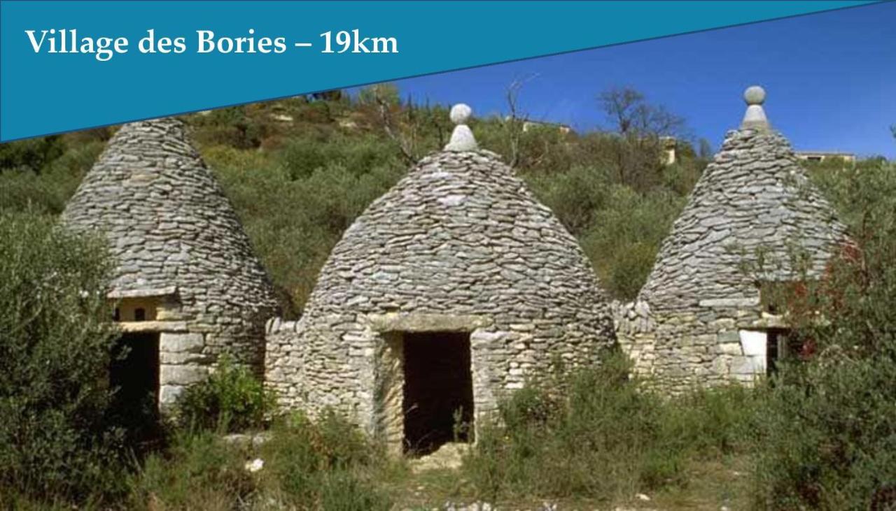 Les Bastidons De L'Isle - Le Seguret - 3 Etoiles Apartment ภายนอก รูปภาพ